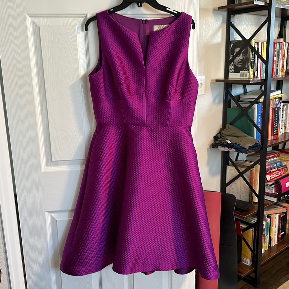 Lela Rose jacquard dress